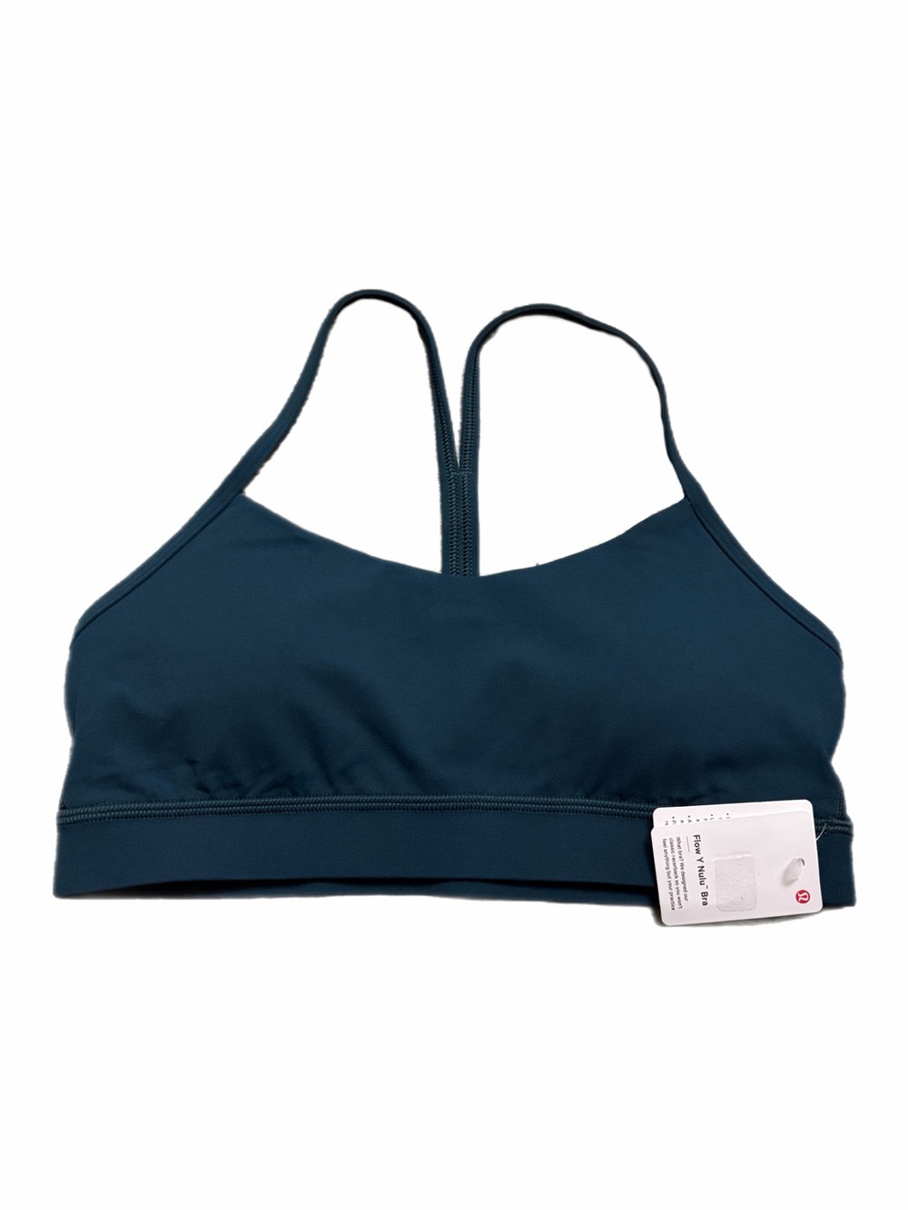 NWT Flow Y Bra *Nulu Light Support (Indochine Blue) Size 8